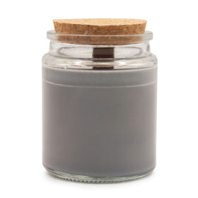 6x Sojowa Świeca z Drewnianym Knotem - Popiół i Dym Drzewny - BEZ ETYKIETY