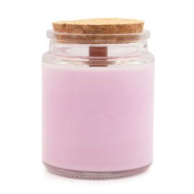 6x Sojowa Świeca z Drewnianym Knotem - Figa i Casis - BEZ ETYKIETY