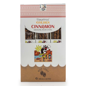 12x Żywice Rytualne na Patyczkach Golden - Cynamon