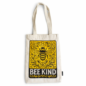 5x Kultowa Torba Tote Toni - Bee Kind - Naturalna