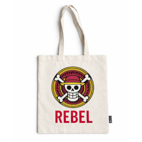 10x Kultowa Torba Tote Basic - REBEL - Naturalna