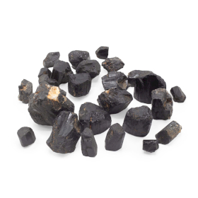 Zestaw Okazów Mineralnych - Czarny Turmalin (ok. 1,5 kg)