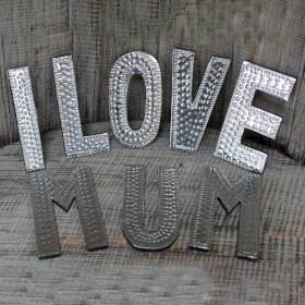 8x Zestaw Małych Liter I LOVE MUM