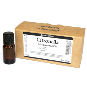 10x Cytronella - Olejek Eteryczny 10 ml - BEZ ETYKIETY