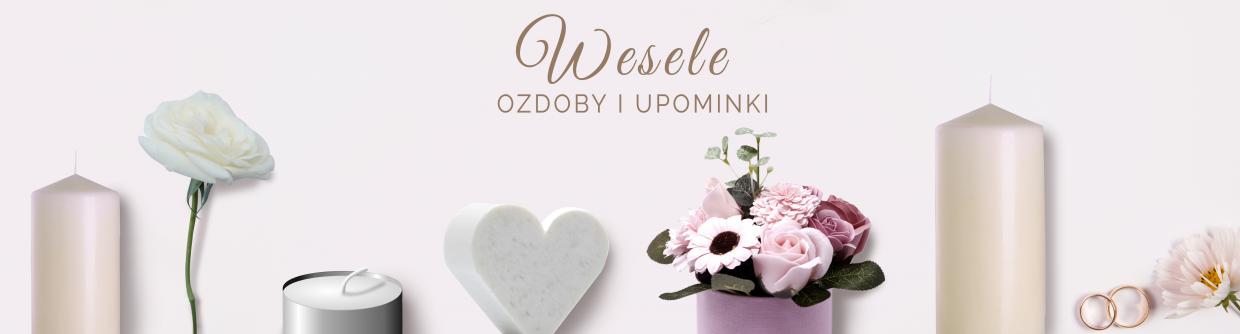 Ozdoby weselne, upominki dla gości weselnych - hurtownia AWGifts Polska