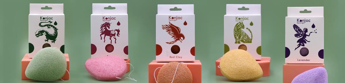 Gąbki Konjac w Pudełkach - hurtownia AWGifts