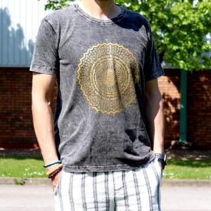 T-Shirty Nomad Sari z Efektem Sprania