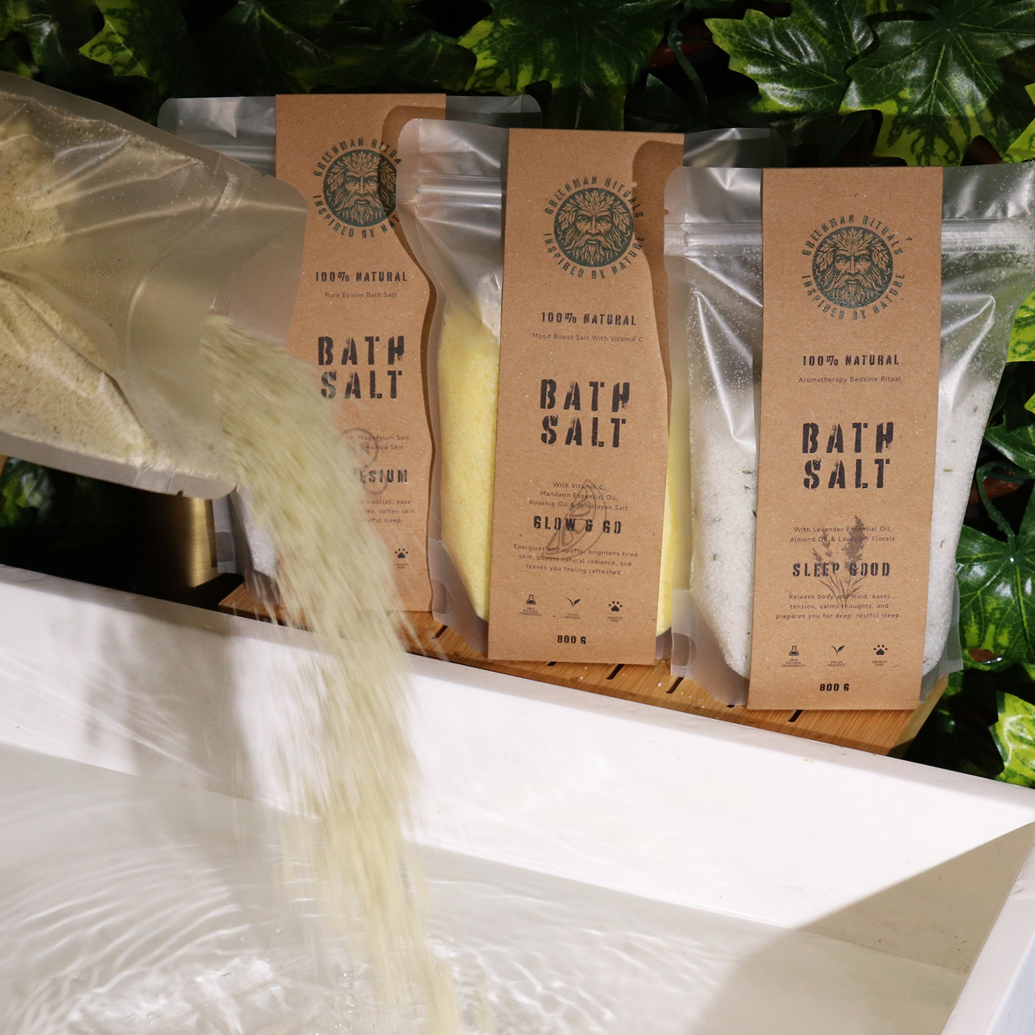 Sole do Kąpieli Greenman Rituals 