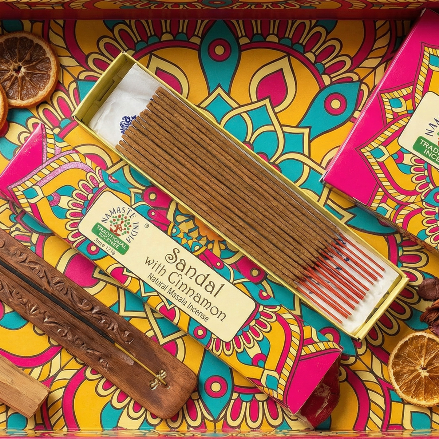 Kadzidełka Masala Namaste Mandala