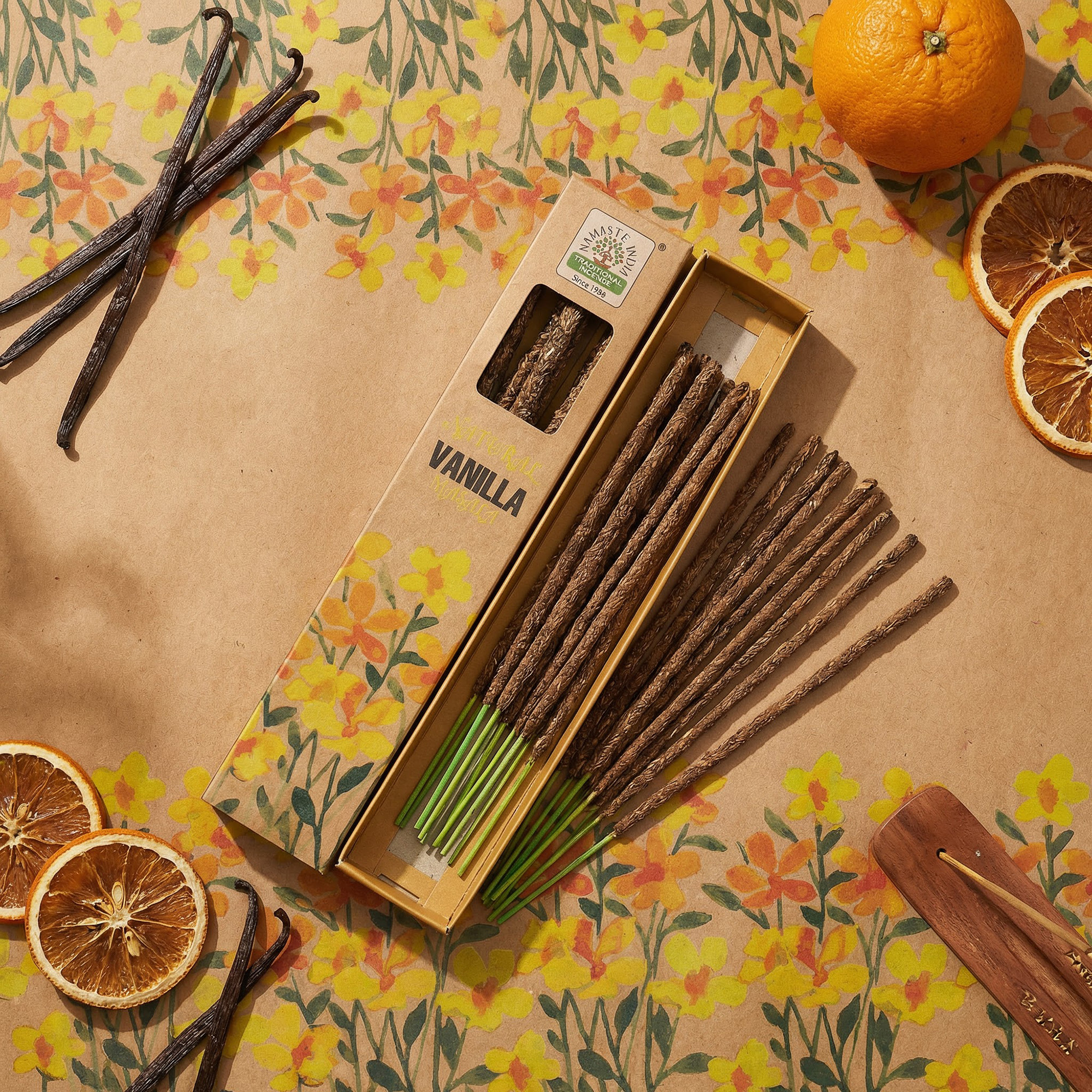 Naturalne Botaniczne Kadzidełka Masala